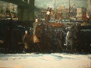 George Wesley Bellows Snow Dumpers oil painting reproduction